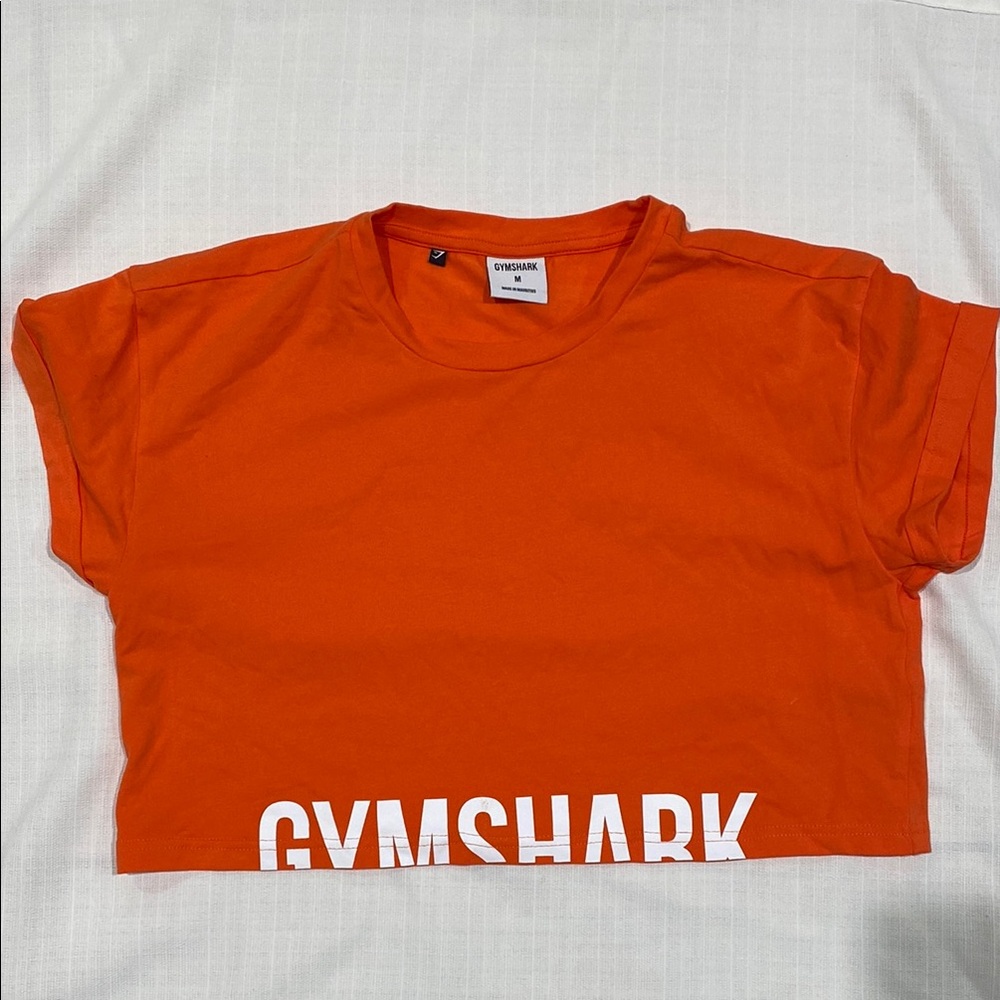 Gymshark Orange Crop top